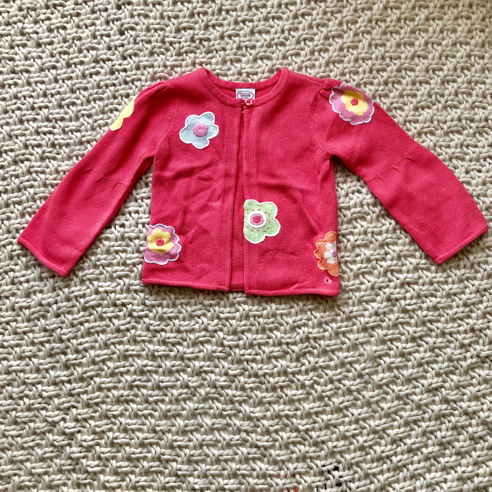 Talbots Kids Girls Size 4 Poppy Cardigan NWT